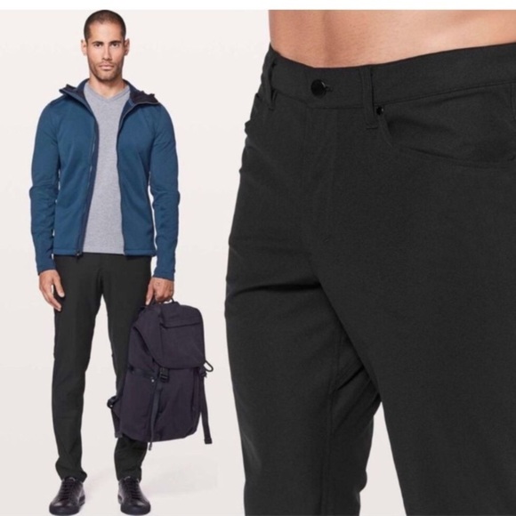 33. LULULEMON Men's ABC Pant Slim - Picture 3 of 16